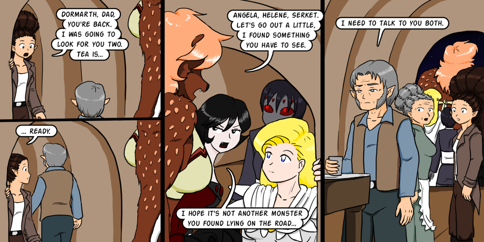 Breadfinder - Episode 144, Page 1: 144-Family talk