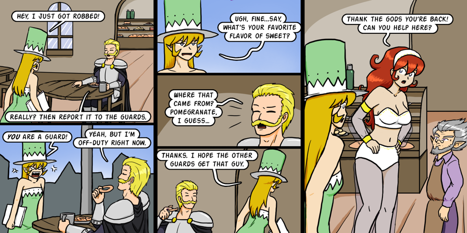 Breadfinder - Episode 157, Page 1: 157-Off-duty