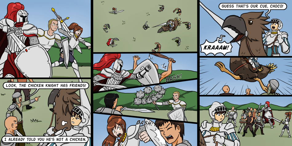 Breadfinder - Episode 172, Page 1: 172-Teamwork feats
