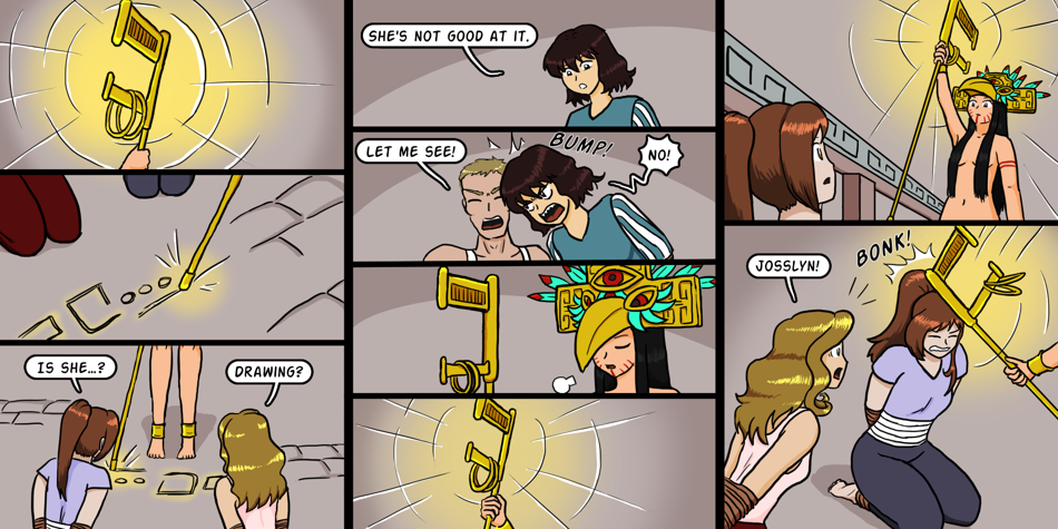 Breadfinder - Episode 185, Page 1: 185-The golden bonk of clarification, pt. 1