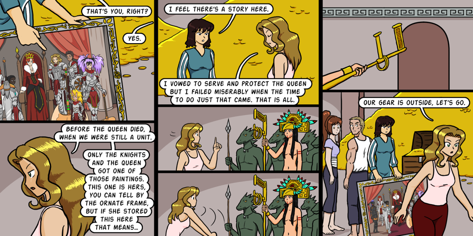 Breadfinder - Episode 189, Page 1: 189-Past buried in gold