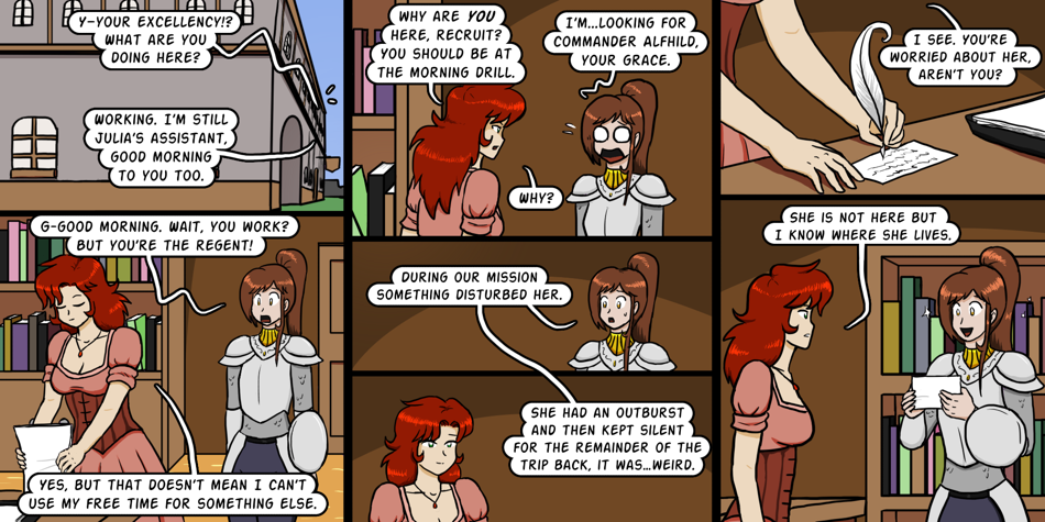 Breadfinder - Episode 195, Page 1: 195-Finding Knight-Commander, pt.2