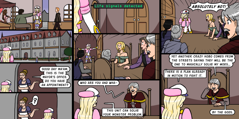 Breadfinder - Episode 221, Page 1: 221-Troublemakers, troubleshooters