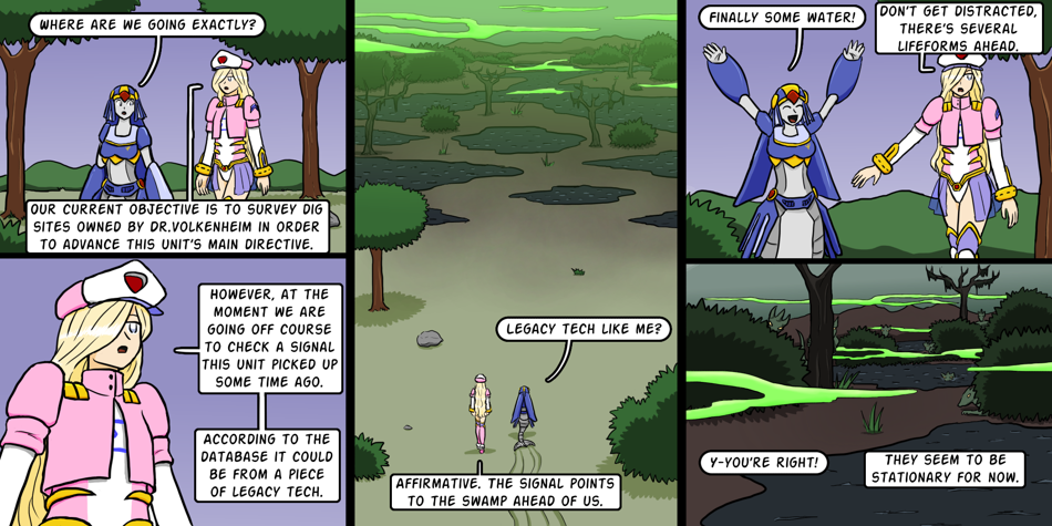 Breadfinder - Episode 239, Page 1: 239-A swampy detour