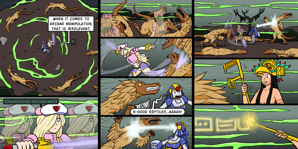 Breadfinder - Episode 242, Page 1: 242-One mage army