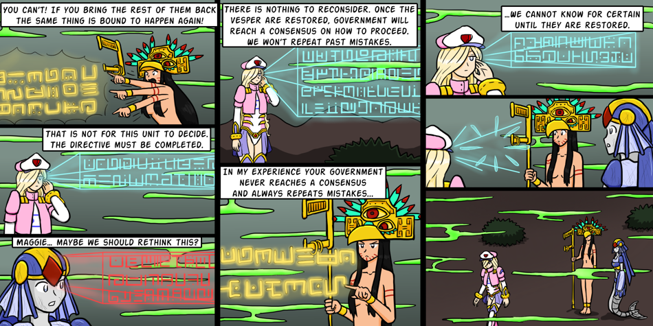 Breadfinder - Episode 254, Page 1: 254-End of debate