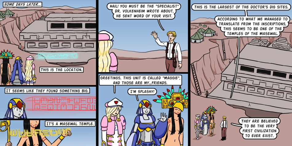Breadfinder - Episode 255, Page 1: 255-Archaeological dig