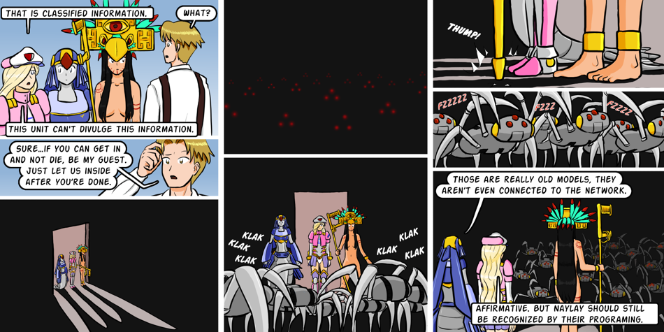 Breadfinder - Episode 257, Page 1: 257-Enter the temple