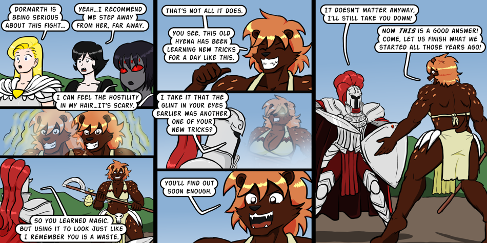 Breadfinder - Episode 285, Page 1: 285-Combat witchcraft