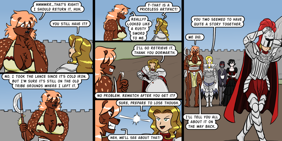 Breadfinder - Episode 292, Page 1: 292-The beginning of a beautiful rivalry