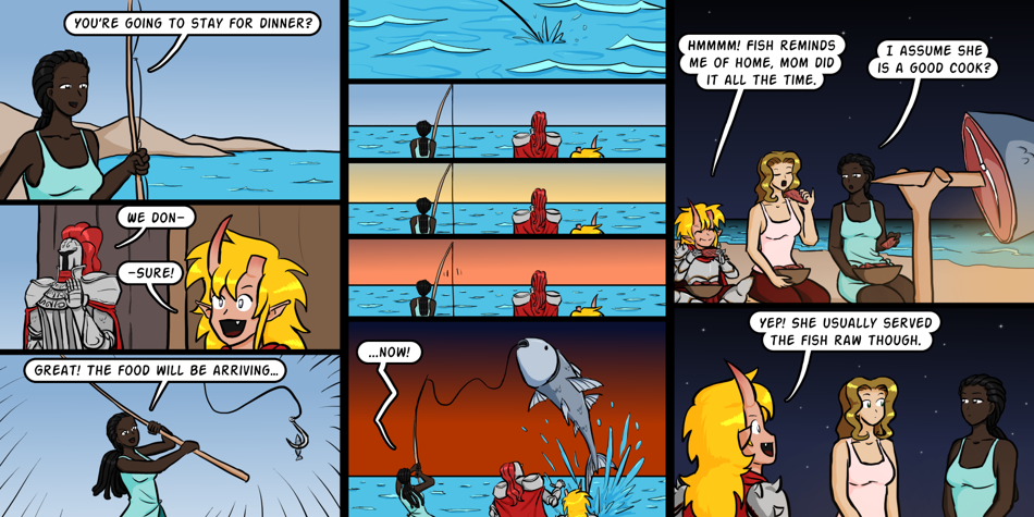 Breadfinder - Episode 301, Page 1: 301-Family meal