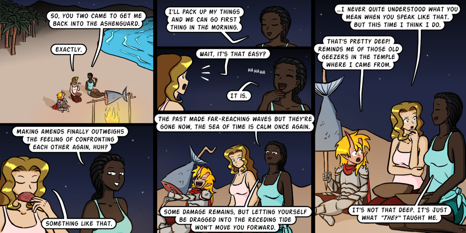Breadfinder - Episode 302, Page 1: 302-Thoughts from the deep