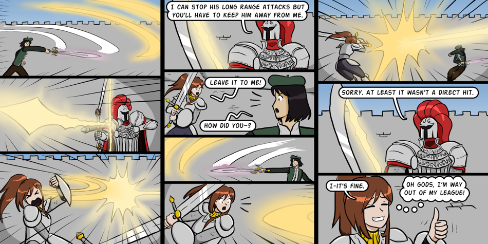 Breadfinder - Episode 306, Page 1: 306-Bosses fight