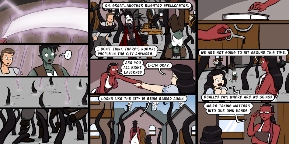 Breadfinder - Episode 310, Page 1: 310-Big black tentacles