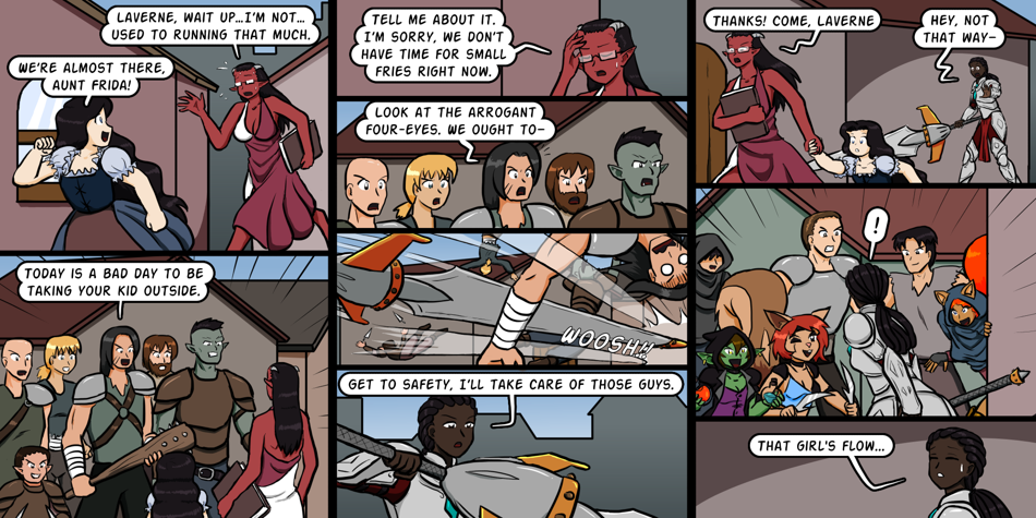 Breadfinder - Episode 312, Page 1: 312-Knightly intervention