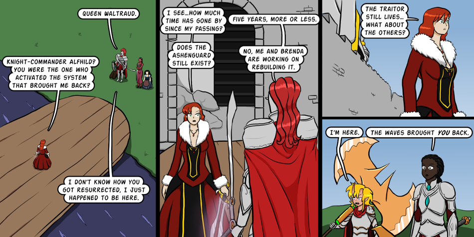 Breadfinder - Episode 320, Page 1: 320-Impromptu royal meeting