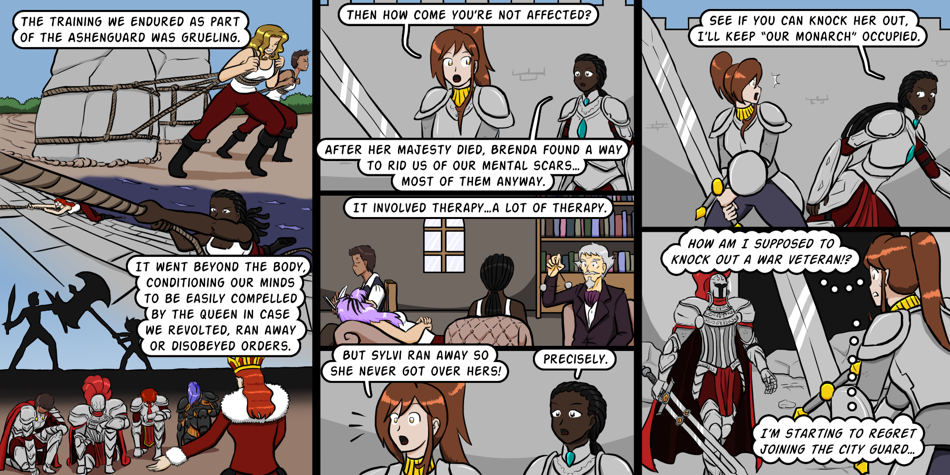Breadfinder - Episode 328, Page 1: 328-Shackles of body and mind