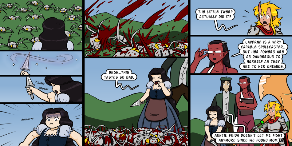 Breadfinder - Episode 334, Page 1: 334-Bloody finish