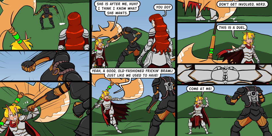 Breadfinder - Episode 347, Page 1: 347-Sparring with the dead