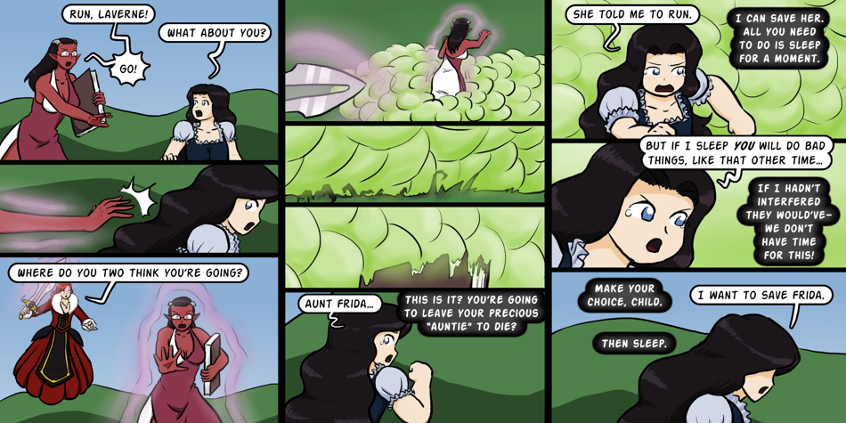 Breadfinder - Episode 363, Page 1: 363-The child, the librarian and the cruel queen