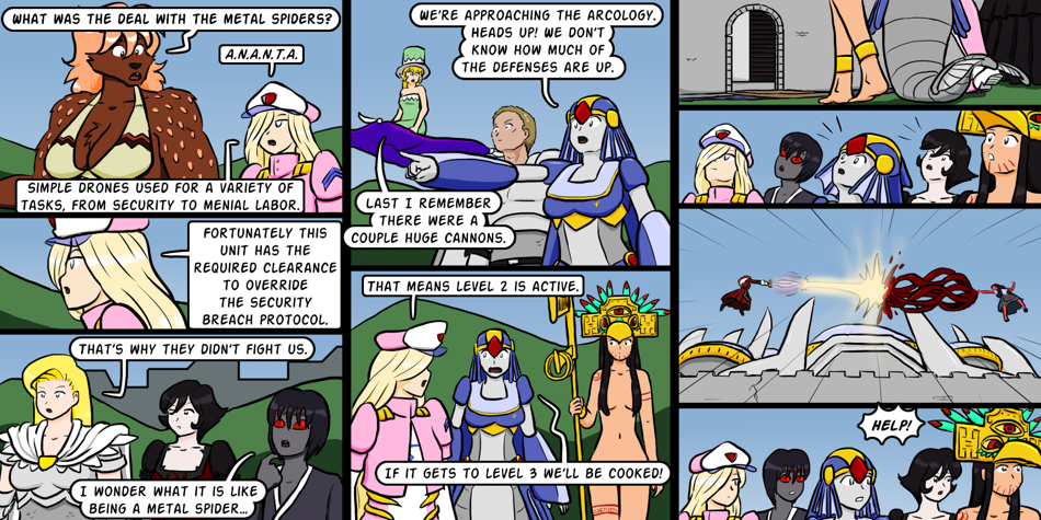 Breadfinder - Episode 375, Page 1: 375-Entering the battlefield