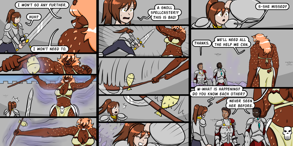 Breadfinder - Episode 379, Page 1: 379-The long arm of damage