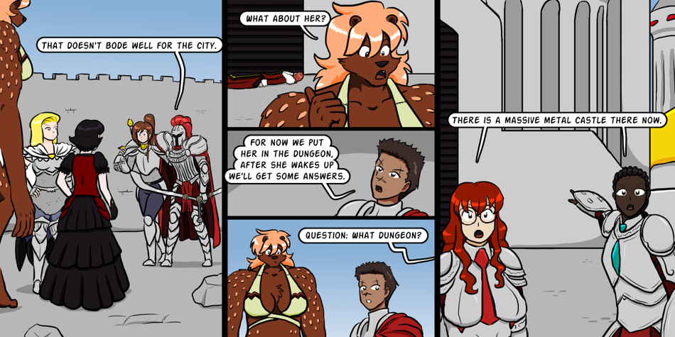 Breadfinder - Episode 392, Page 1: 392-Castle away