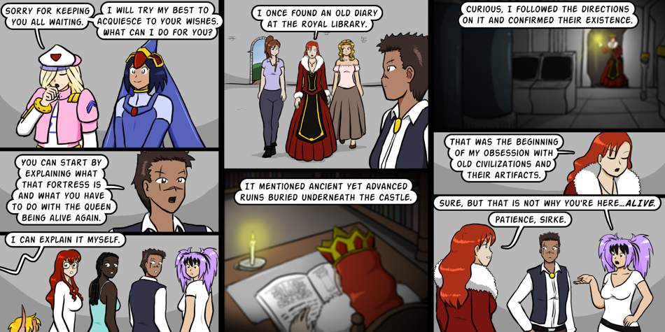 Breadfinder - Episode 401, Page 1: 401-Royal answers pt. 1