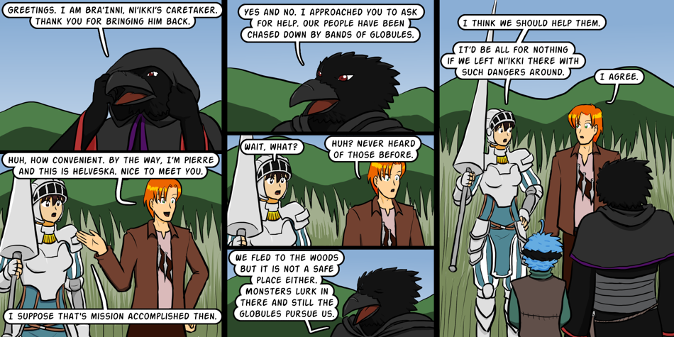 Breadfinder - Episode 427, Page 1: 427-Quest updated