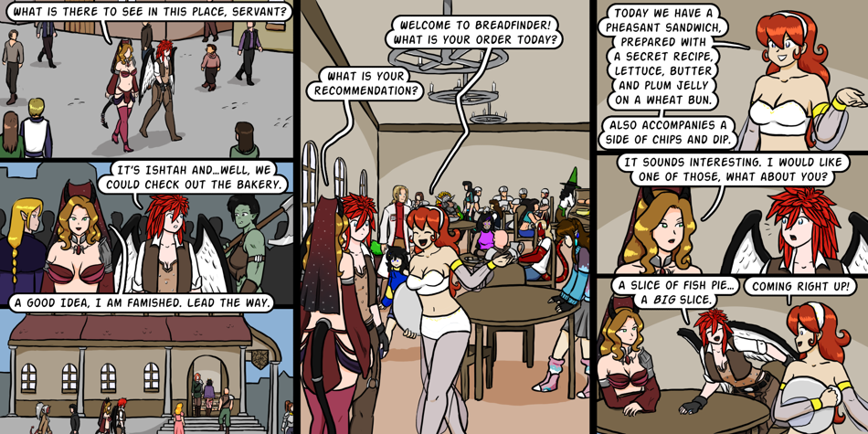 Breadfinder - Episode 444, Page 1: 444-Lunch date 