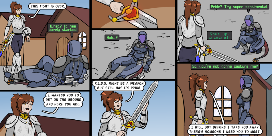 Breadfinder - Episode 460, Page 1: 460-Post-combat parley phase