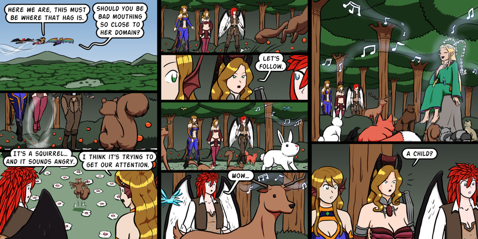 Breadfinder - Episode 496, Page 1: 496-Nature beckons