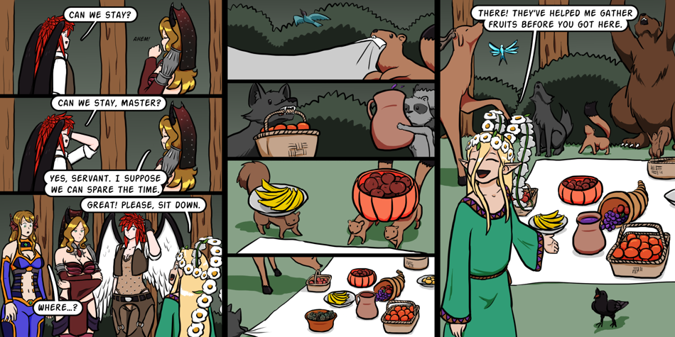 Breadfinder - Episode 503, Page 1: 503-Short rest