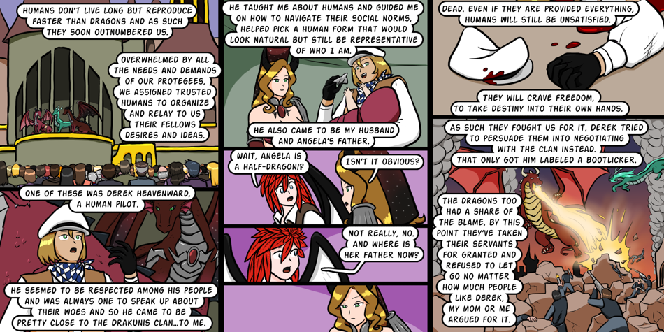 Breadfinder - Episode 511, Page 1: 511-Lore time #2 - Draconic boogaloo