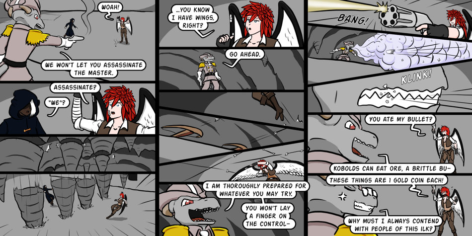 Breadfinder - Episode 550, Page 1: 550-Trapmaster tactics talent