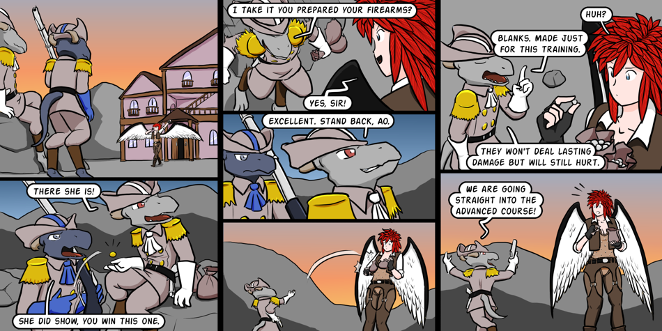 Breadfinder - Episode 563, Page 1: 563-Shooting blanks