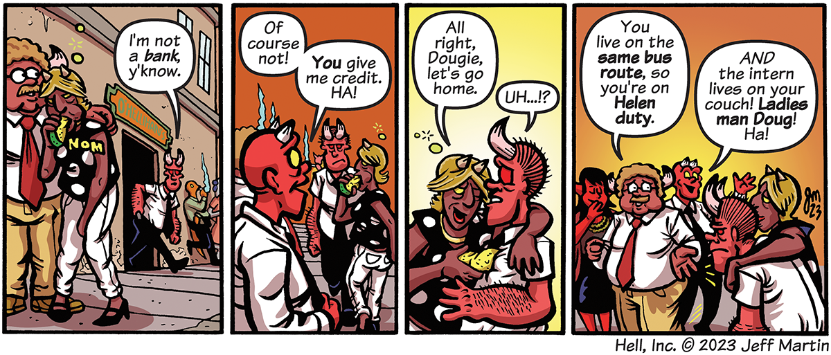 Hell, Inc. - Episode 282, Page 1: Hell Inc page 282