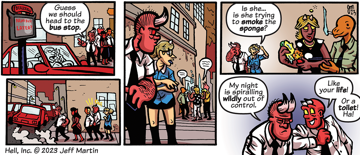 Hell, Inc. - Episode 284, Page 1: Hell Inc page 284