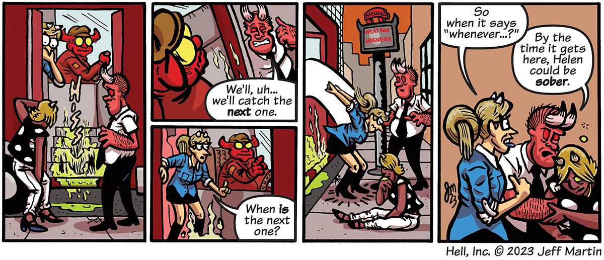 Hell, Inc. - Episode 286, Page 1: Hell Inc page 286