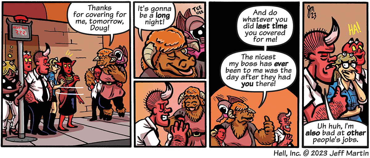 Hell, Inc. - Episode 287, Page 1: Hell Inc page 287