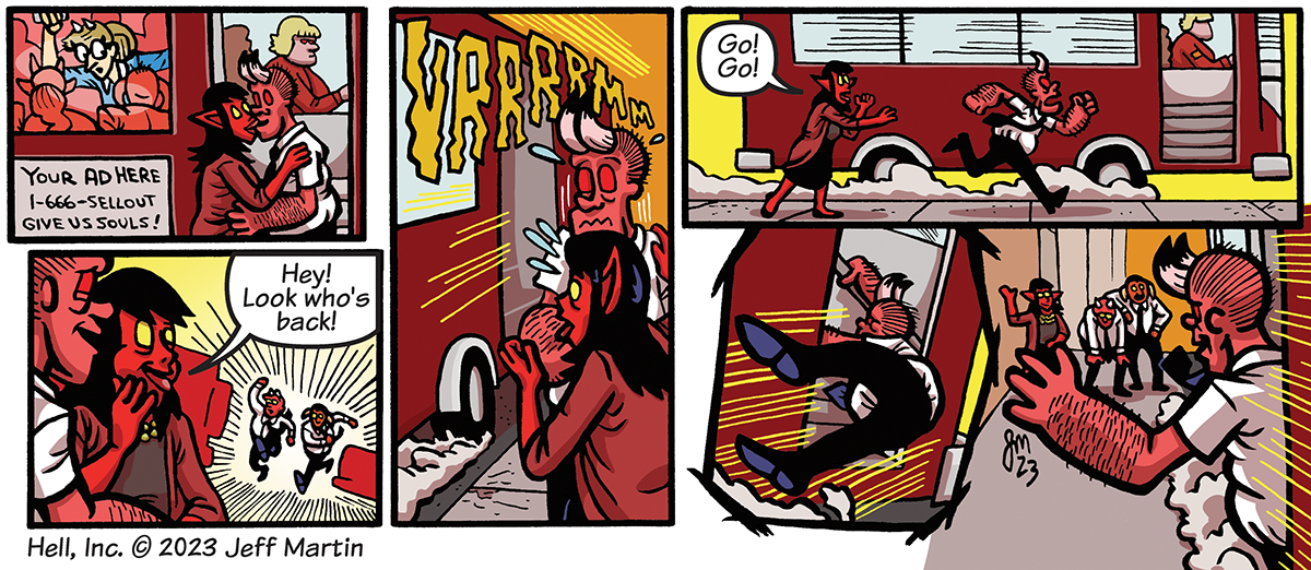 Hell, Inc. - Episode 292, Page 1: Hell Inc page 292