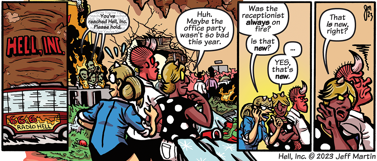 Hell, Inc. - Episode 296, Page 1: Hell Inc page 296