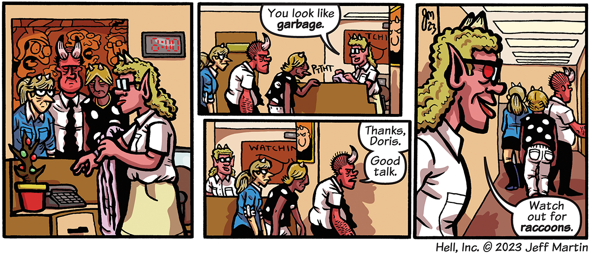 Hell, Inc. - Episode 297, Page 1: Hell Inc page 297