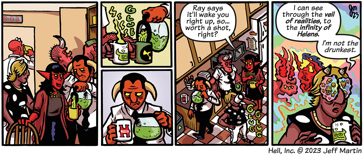 Hell, Inc. - Episode 299, Page 1: Hell Inc page 299