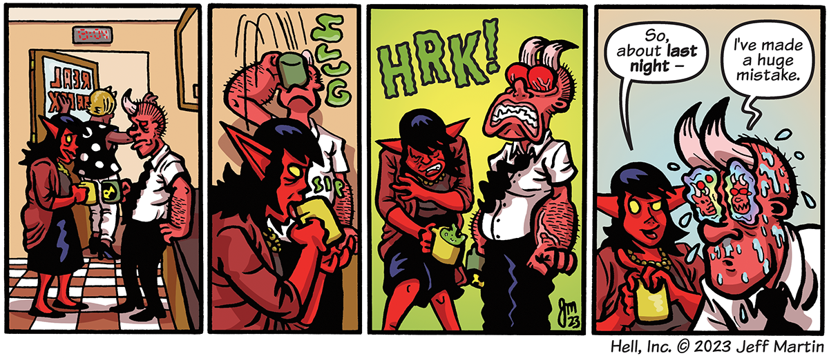 Hell, Inc. - Episode 300, Page 1: Hell Inc page 300