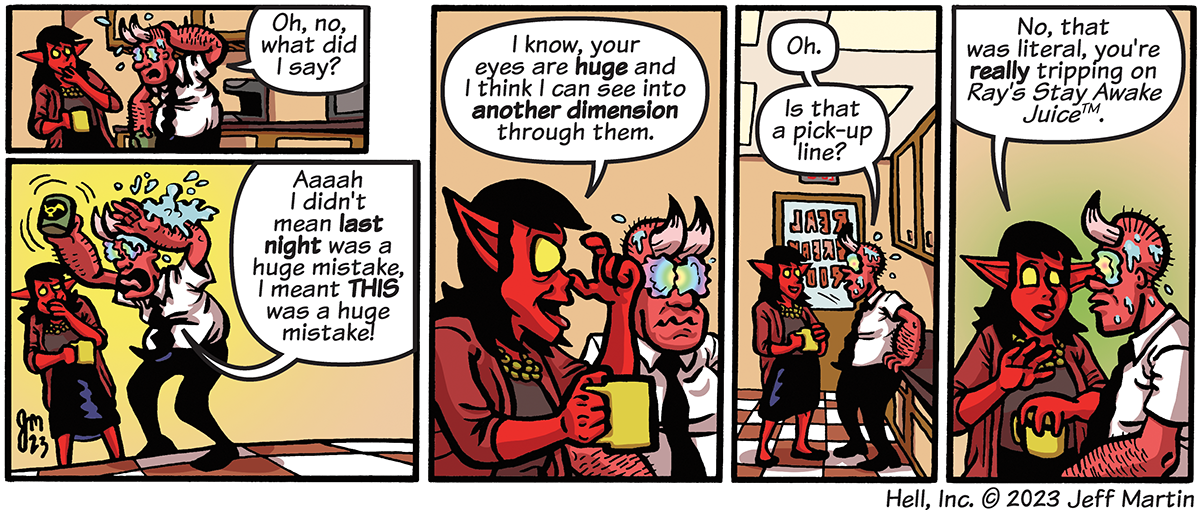 Hell, Inc. - Episode 301, Page 1: Hell Inc page 301