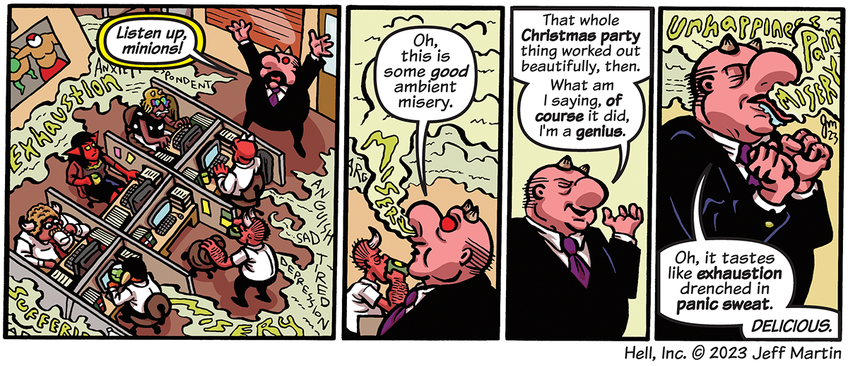 Hell, Inc. - Episode 303, Page 1: Hell Inc page 303