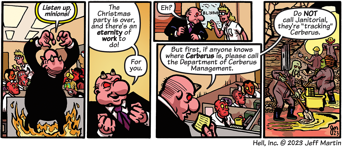 Hell, Inc. - Episode 304, Page 1: Hell Inc page 304