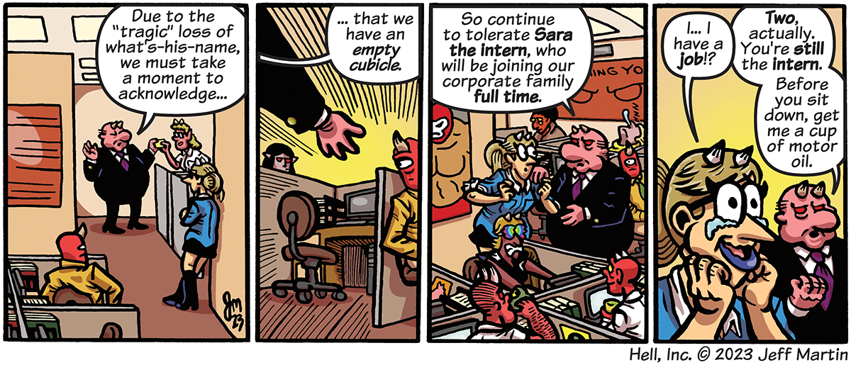 Hell, Inc. - Episode 305, Page 1: Hell Inc page 305