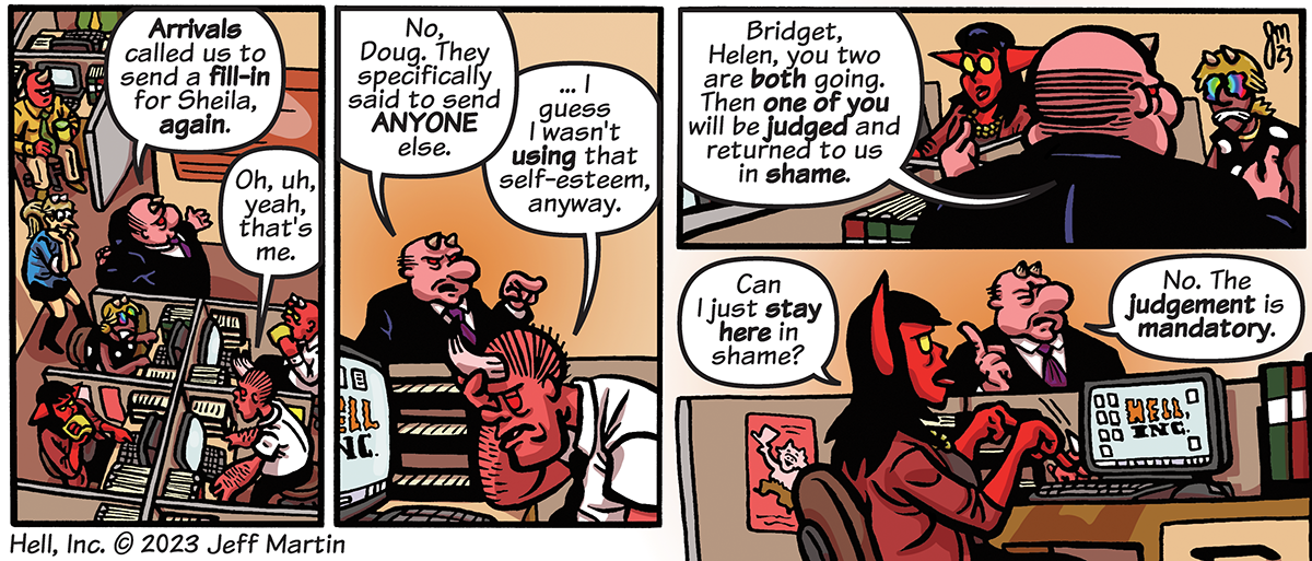 Hell, Inc. - Episode 306, Page 1: Hell Inc page 306